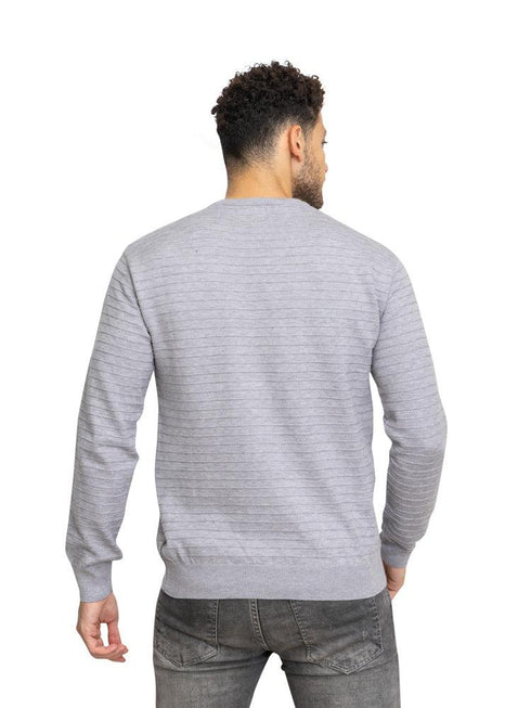 Cloud D - Round Striped Pullover - Khotwh